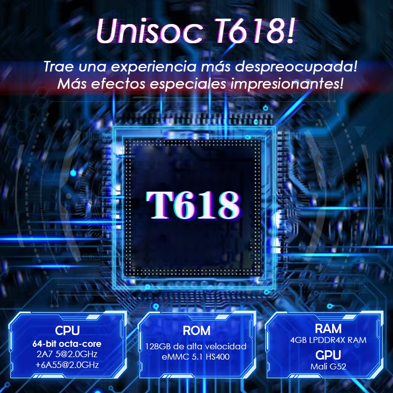 Consola portátil Android 12 Unisoc T618 Tiger, OLED de 4,95 pulgadas, con joystick Hall - Imagen 8